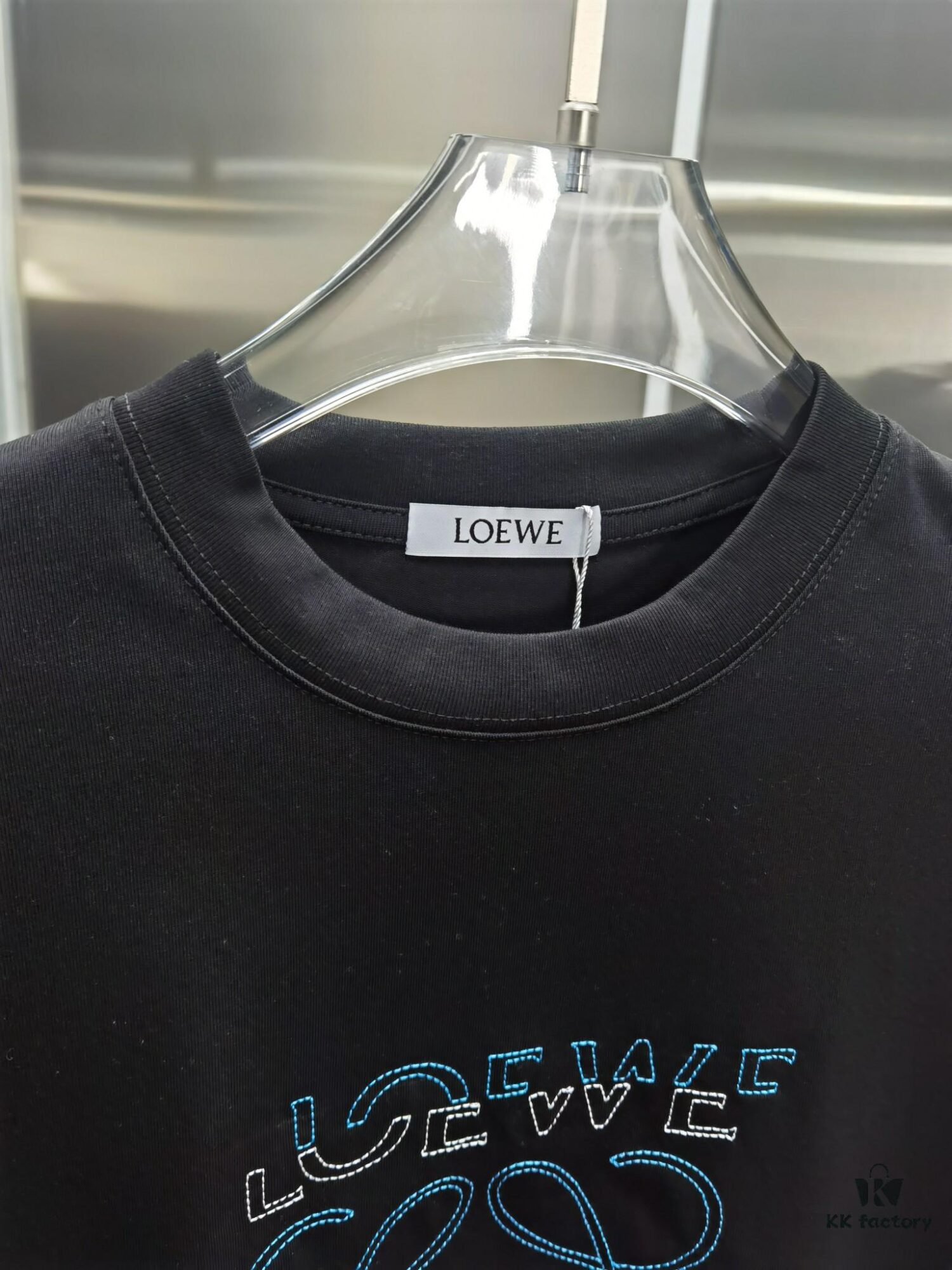 Lowe Embroidered Short Sleeve T-Shirt (Top Quality Version, Different from Standard Stock)