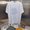 Loewe Embroidery Premium Version Short Sleeve T-Shirt (Unisex Design)