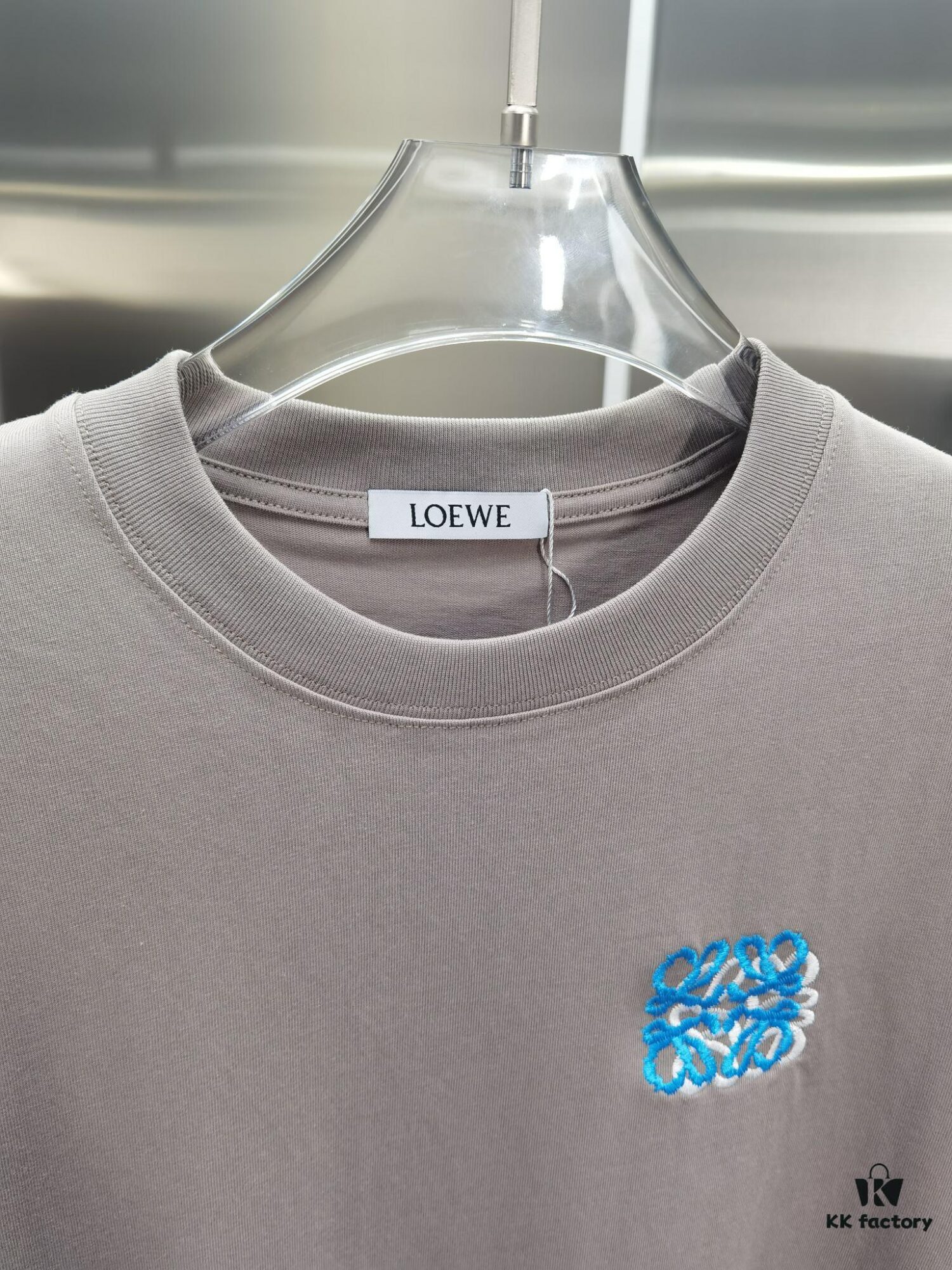 Loewe Embroidered Short Sleeve T-Shirt (Premium Quality, Distinct from Standard Version)