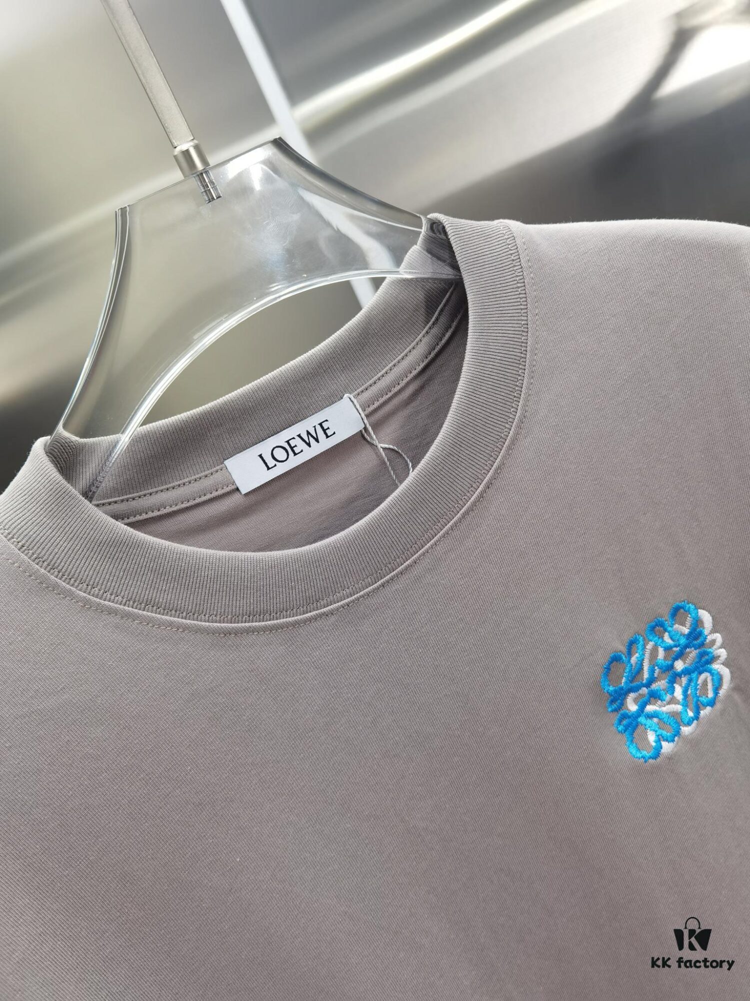 Loewe Embroidered Short Sleeve T-Shirt (Premium Quality, Distinct from Standard Version)