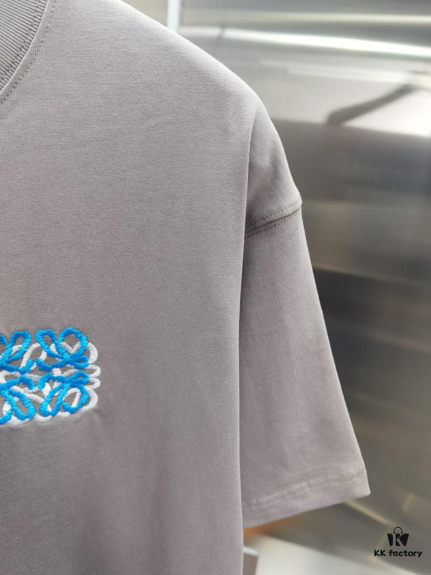 Loewe Embroidered Short Sleeve T-Shirt (Premium Quality, Distinct from Standard Version)