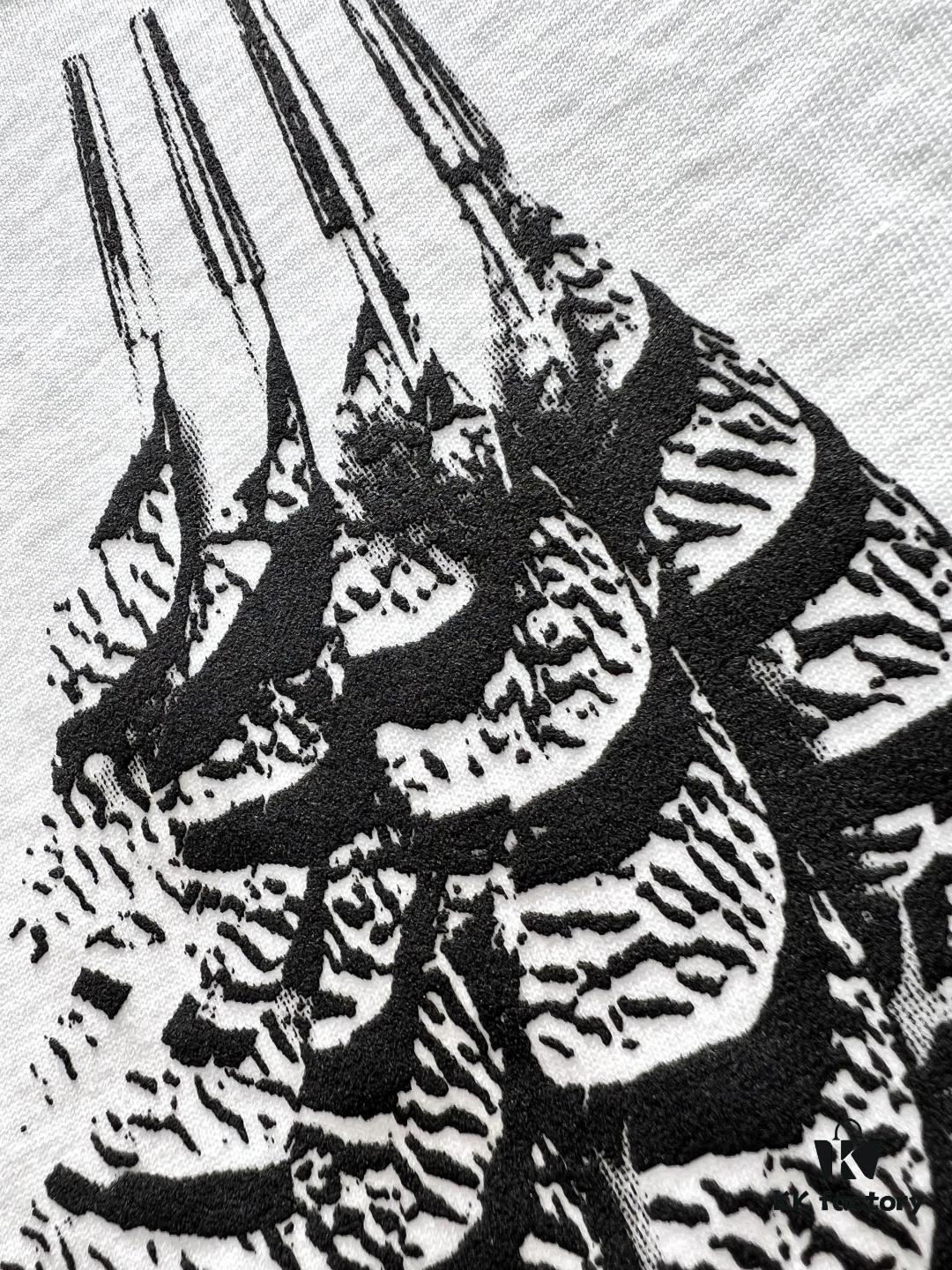 Loewe Printed Feather Short-Sleeve T-Shirt