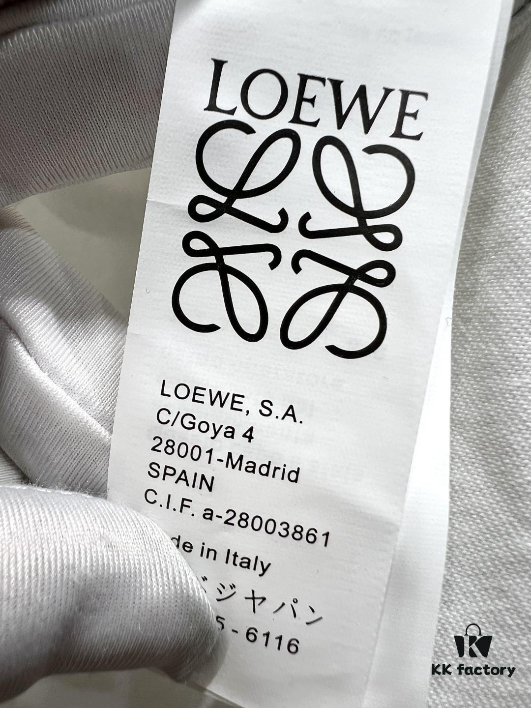 Loewe Printed Feather Short-Sleeve T-Shirt