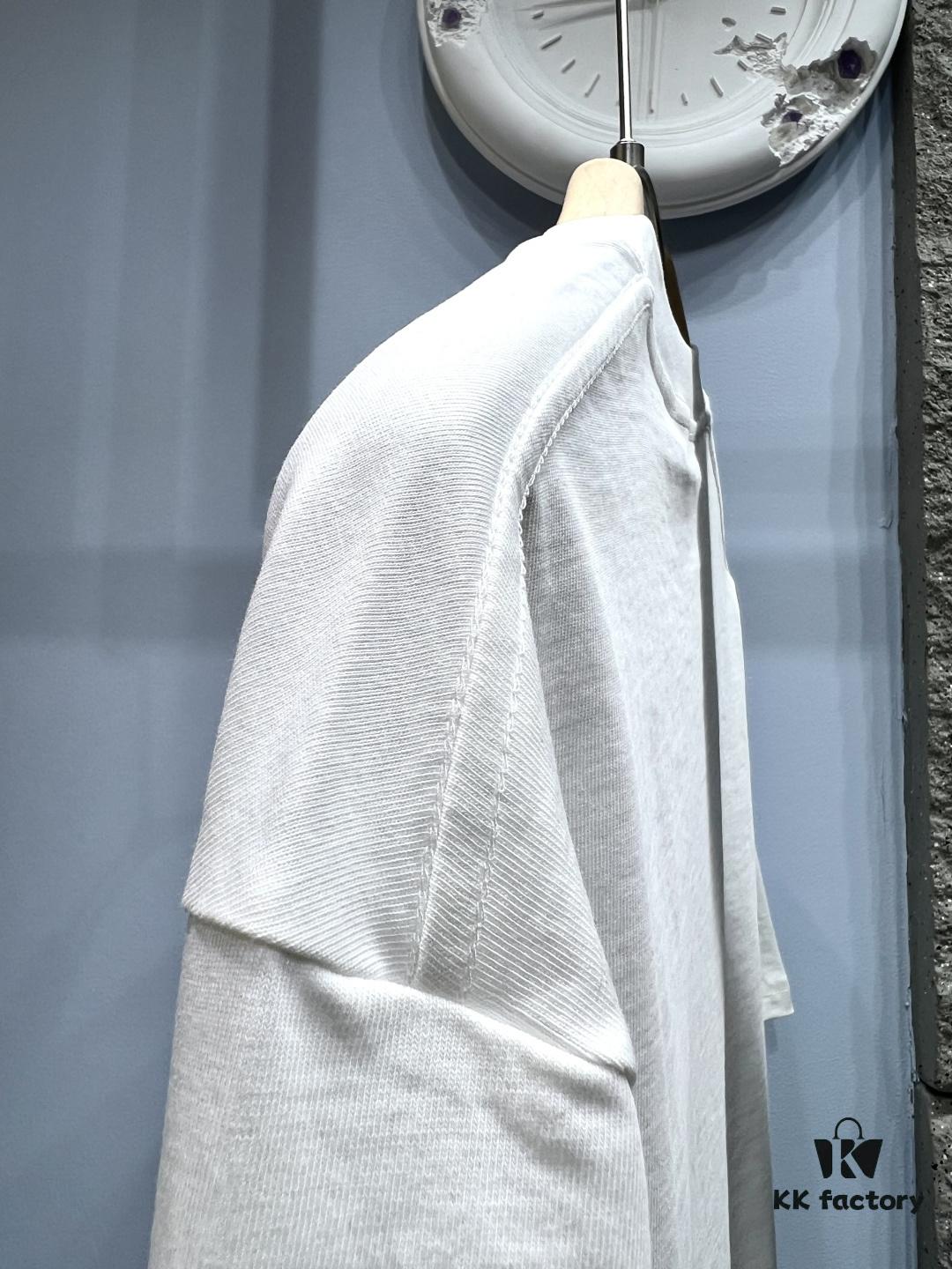 Loewe Printed Feather Short-Sleeve T-Shirt