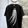 Loewe Printed Feather Short-Sleeve T-Shirt