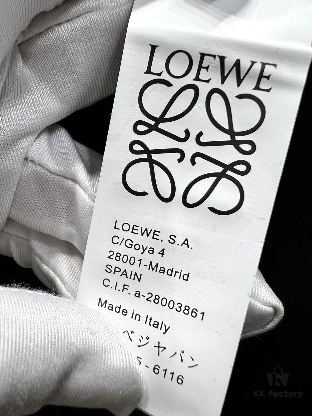 Loewe Printed Feather Short-Sleeve T-Shirt