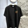 Loewe Embroidered Minimal Logo Short Sleeve T-Shirt