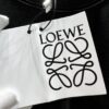 Loewe Embroidered Minimal Logo Short Sleeve T-Shirt