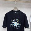 LOEWE Octopus Embroidered Short Sleeve T-Shirt