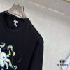 LOEWE Octopus Embroidered Short Sleeve T-Shirt