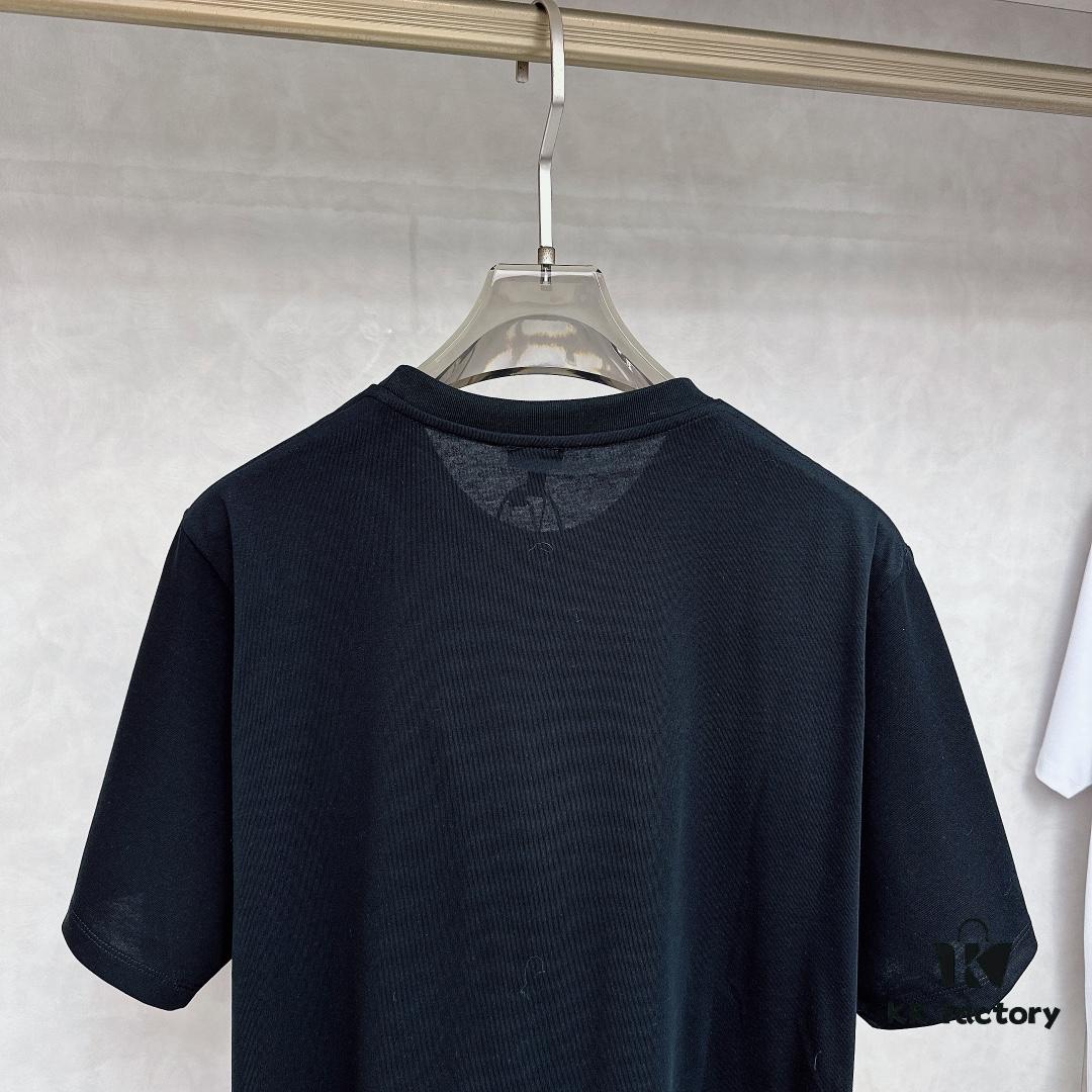 LOEWE Octopus Embroidered Short Sleeve T-Shirt