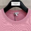 Loewe 2025 Newest Short-Sleeve T-Shirt, Stylish and Minimalist Design with Embroidered Logo on Chest, Premium Cotton Fabric, Comfortable and Trendy Cut