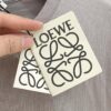 Loewe 2025 New Arrival Short Sleeve T-Shirt, Stylish and Minimalist Design with Embroidered Logo on Chest, Cotton Fabric for Comfort and Structure