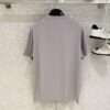 Loewe 2025 New Arrival Short Sleeve T-Shirt, Stylish and Minimalist Design with Embroidered Logo on Chest, Cotton Fabric for Comfort and Structure