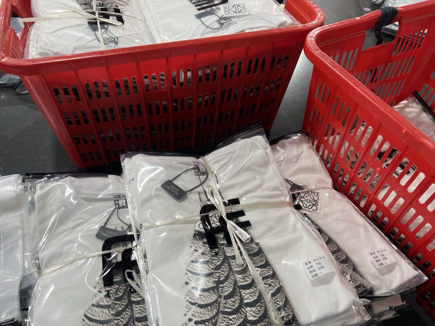 LOEWE Feathers Celebrity-Inspired Short Sleeve T-Shirt