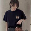 LOEWE Towel Embroidery Short Sleeve T-Shirt