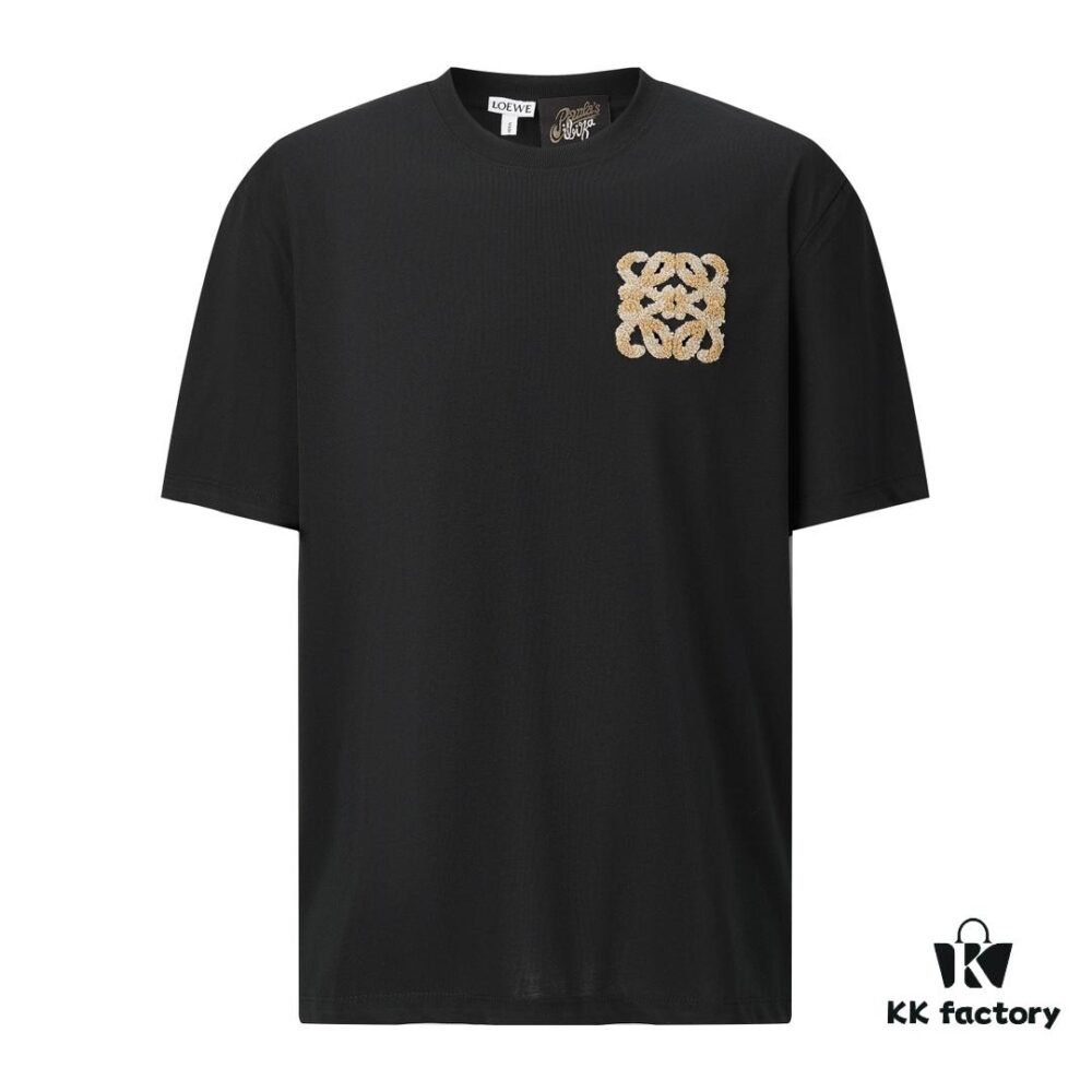 LOEWE Terry Embroidered Short-Sleeve T-Shirt