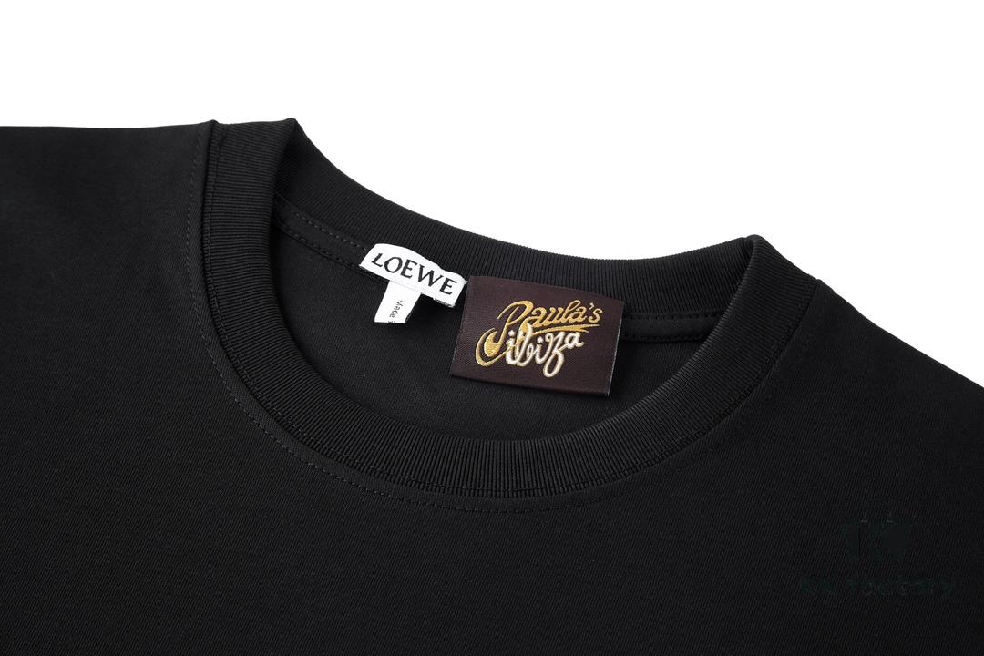 LOEWE Terry Embroidered Short-Sleeve T-Shirt