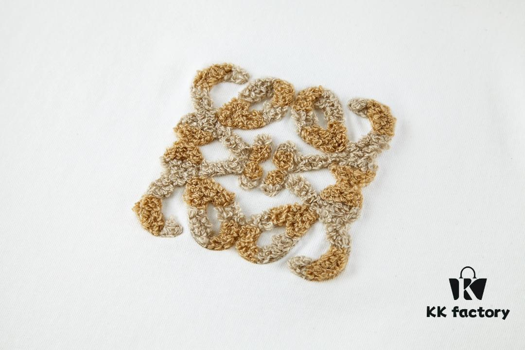 LOEWE Towel Embroidery Short Sleeve T-Shirt