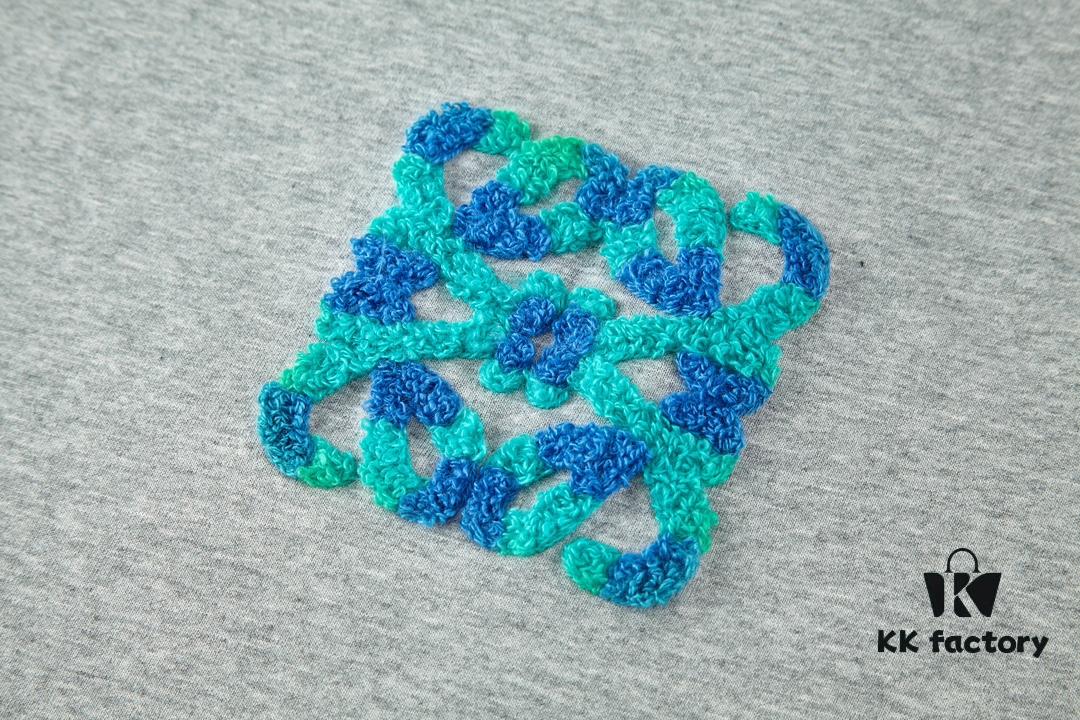 LOEWE Towel Embroidery Short-Sleeve T-Shirt