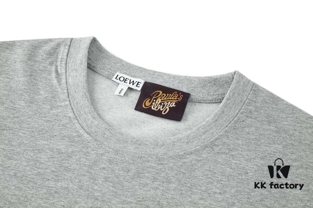 LOEWE Towel Embroidery Short-Sleeve T-Shirt