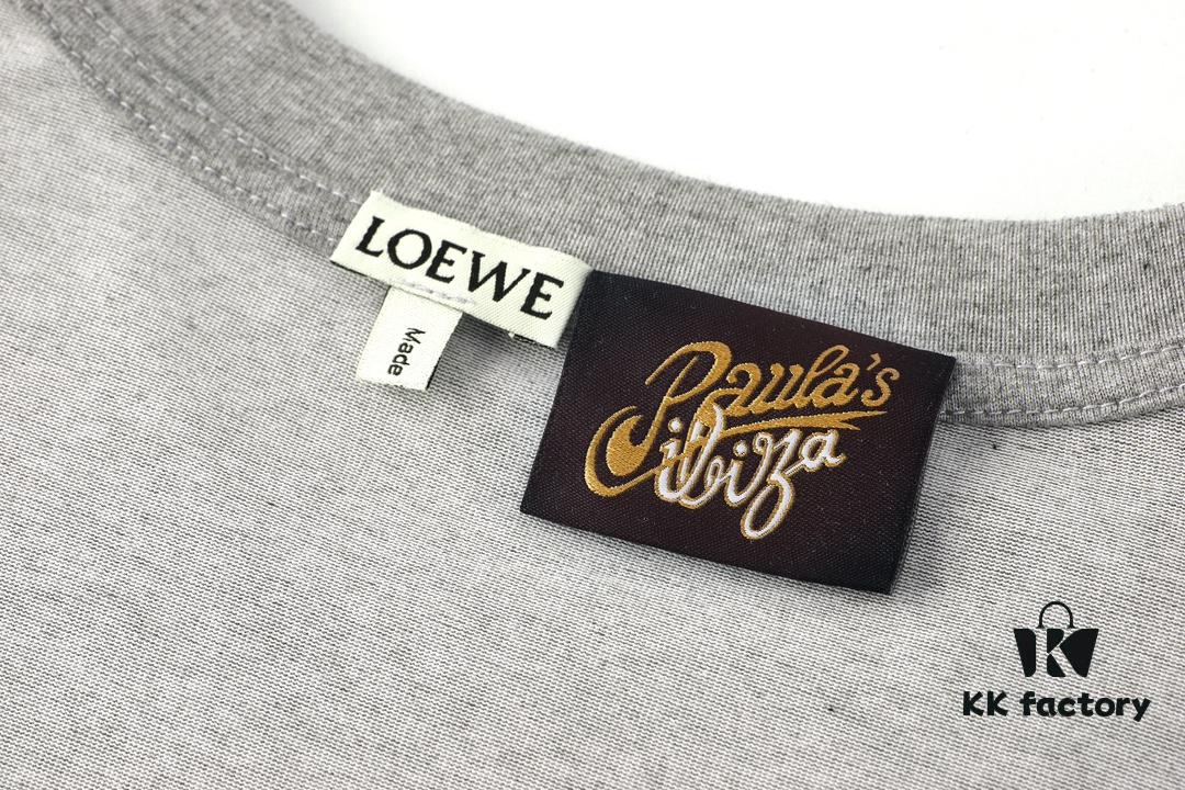 LOEWE Towel Embroidery Short-Sleeve T-Shirt