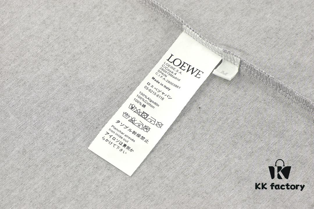 LOEWE Towel Embroidery Short-Sleeve T-Shirt