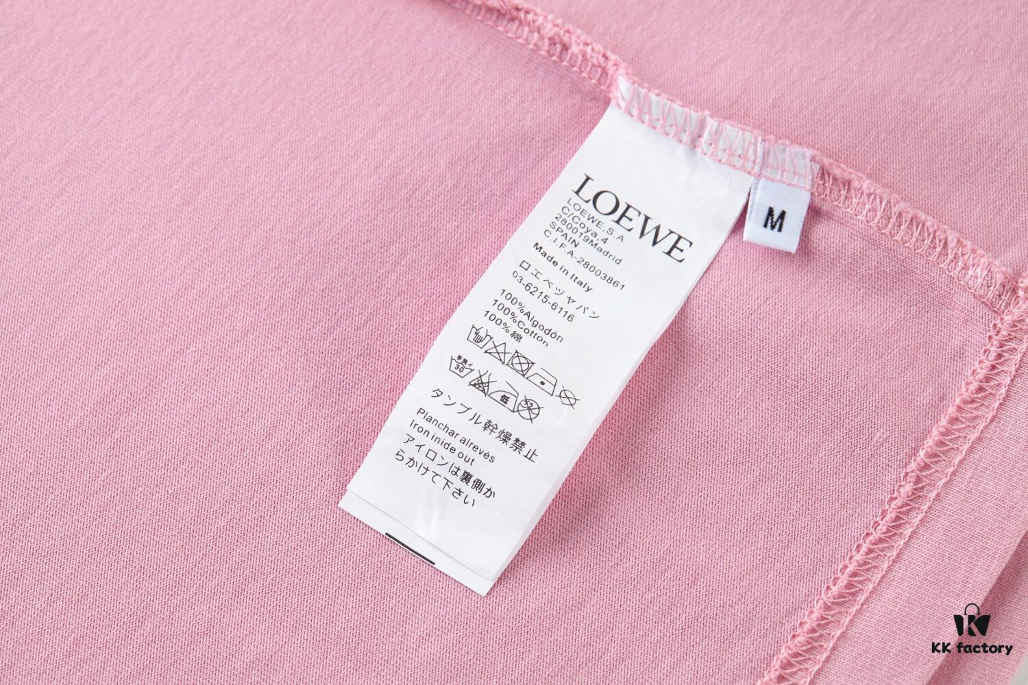 LOEWE Distressed Embroidered Short-Sleeve T-Shirt