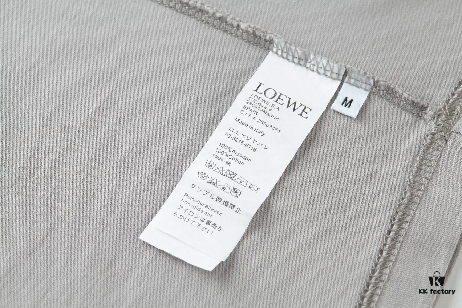 LOEWE Distressed Embroidered Short-Sleeve T-Shirt