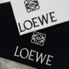 Loewe New 25s Unisex T-Shirt, Patchwork Design, Color-Blocked, 280g Premium Cotton Fabric, Soft and Comfortable, 3D Embroidery on Chest, Stylish and Unique, Original Customization with Complete Triple Labels