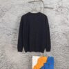 Loewe New Autumn-Winter Jacquard Pocket Knit Pullover Hoodie