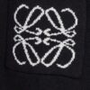 Loewe New Autumn-Winter Jacquard Pocket Knit Pullover Hoodie