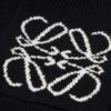 Loewe New Autumn-Winter Jacquard Pocket Knit Pullover Hoodie