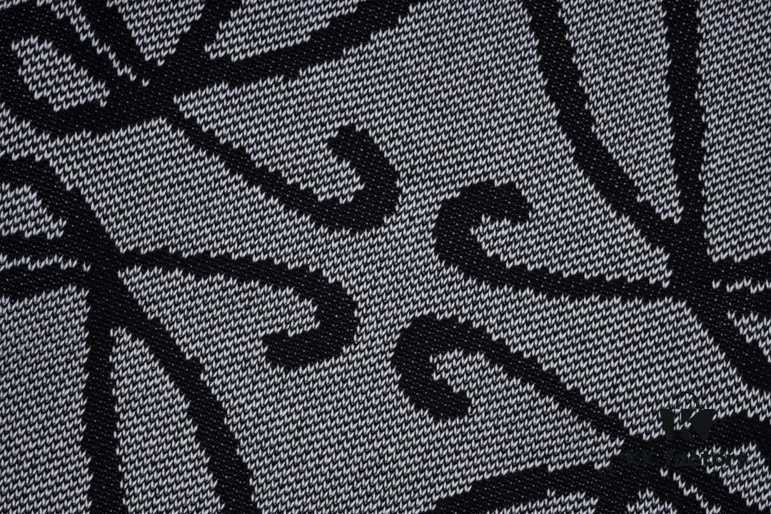 New LOEWE 22SS Exquisite Heather Gray Jacquard Crew Neck Sweater Y002