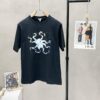 Loewe Men's Casual Short-Sleeve T-Shirt, Exclusive New Arrival, Original Order, High-End Custom Version, Fashionable and Versatile Bestseller, Imported Fabric, Ultra-Soft and Smooth Touch, Skin-Friendly and Comfortable Wear