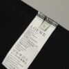 High-Quality Loewe 25SS Spring/Summer New Embroidered Logo Crew Neck Short Sleeve T-Shirt, Original Fabric, Celebrity-Inspired Design with Front and Back Spray-Painted 3D Embroidery, 32-Single 280g Combed Pure Cotton Material, Extremely Comfortable to Touch, Stylish and Versatile Unisex Short Sleeve Tee, Complete with Three Labels, Not Ordinary Market Version, Premium Quality Guaranteed
