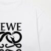 LOEWE* Loewe * Loose Fit Printed Logo Design Spring-Summer New Round Neck Fashion Short Sleeve T-Shirt, Comfortable and Stylish Unisex Wear