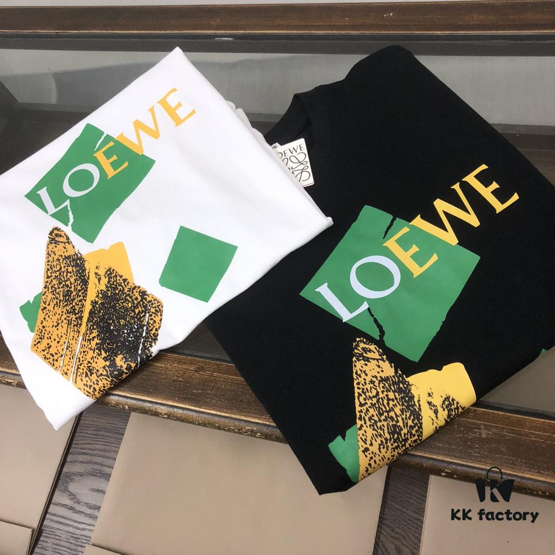 LOEWE 25SS Summer New Arrival Round Neck Short-Sleeve T-Shirt