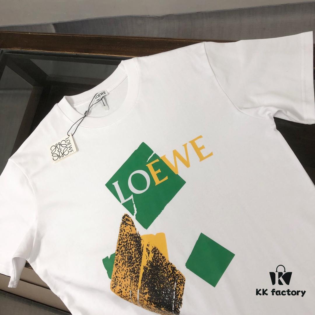 LOEWE 25SS Summer New Arrival Round Neck Short-Sleeve T-Shirt