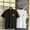 LOEWE X Suna Fujita 25SS Rabbit Embroidered Heavyweight 300g Short Sleeve T-Shirt (Top Version, Distinguished from Standard Stock)