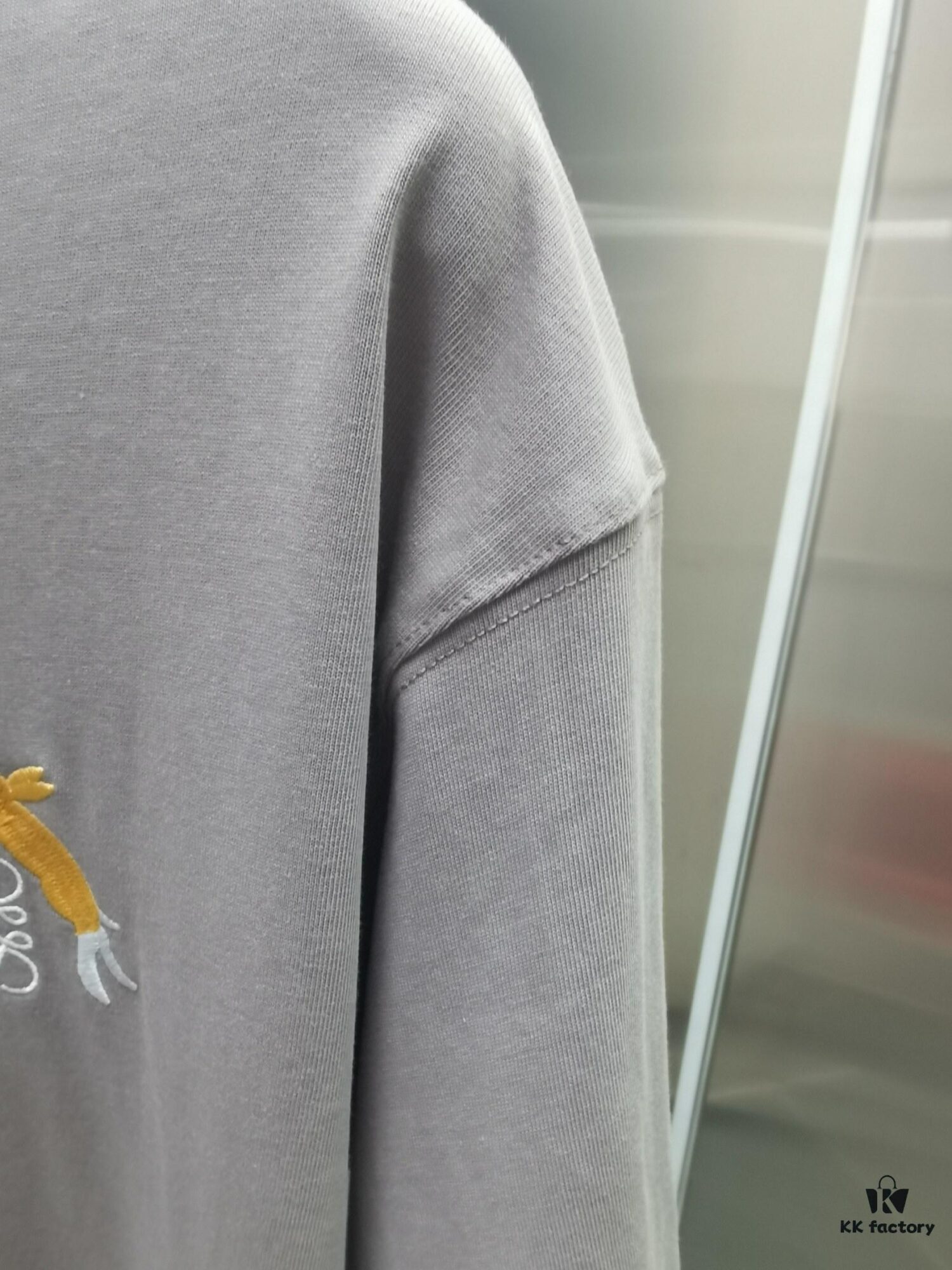 Loewe Embroidered Short Sleeve T-Shirt (Top Quality Version, Different from Standard Stock)