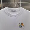 Loewe Embroidered Short Sleeve T-Shirt (Top Quality Version, Different from Standard Stock)