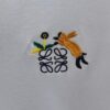Loewe Embroidered Short Sleeve T-Shirt (Top Quality Version, Different from Standard Stock)