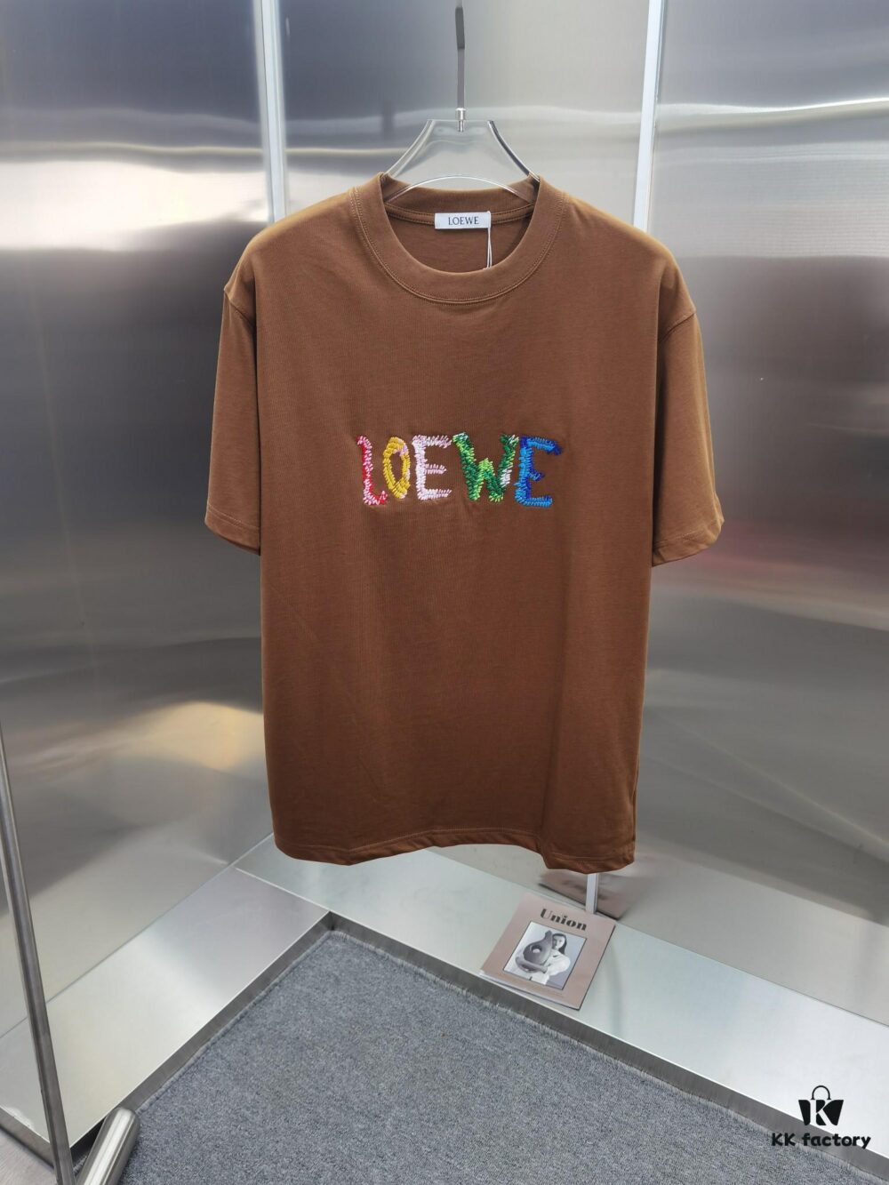 Loewe Embroidered Short Sleeve T-Shirt (Top Quality Version, Distinct from Standard)
