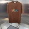 Loewe Embroidered Short Sleeve T-Shirt (Top Quality Version, Distinct from Standard)