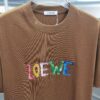Loewe Embroidered Short Sleeve T-Shirt (Top Quality Version, Distinct from Standard)