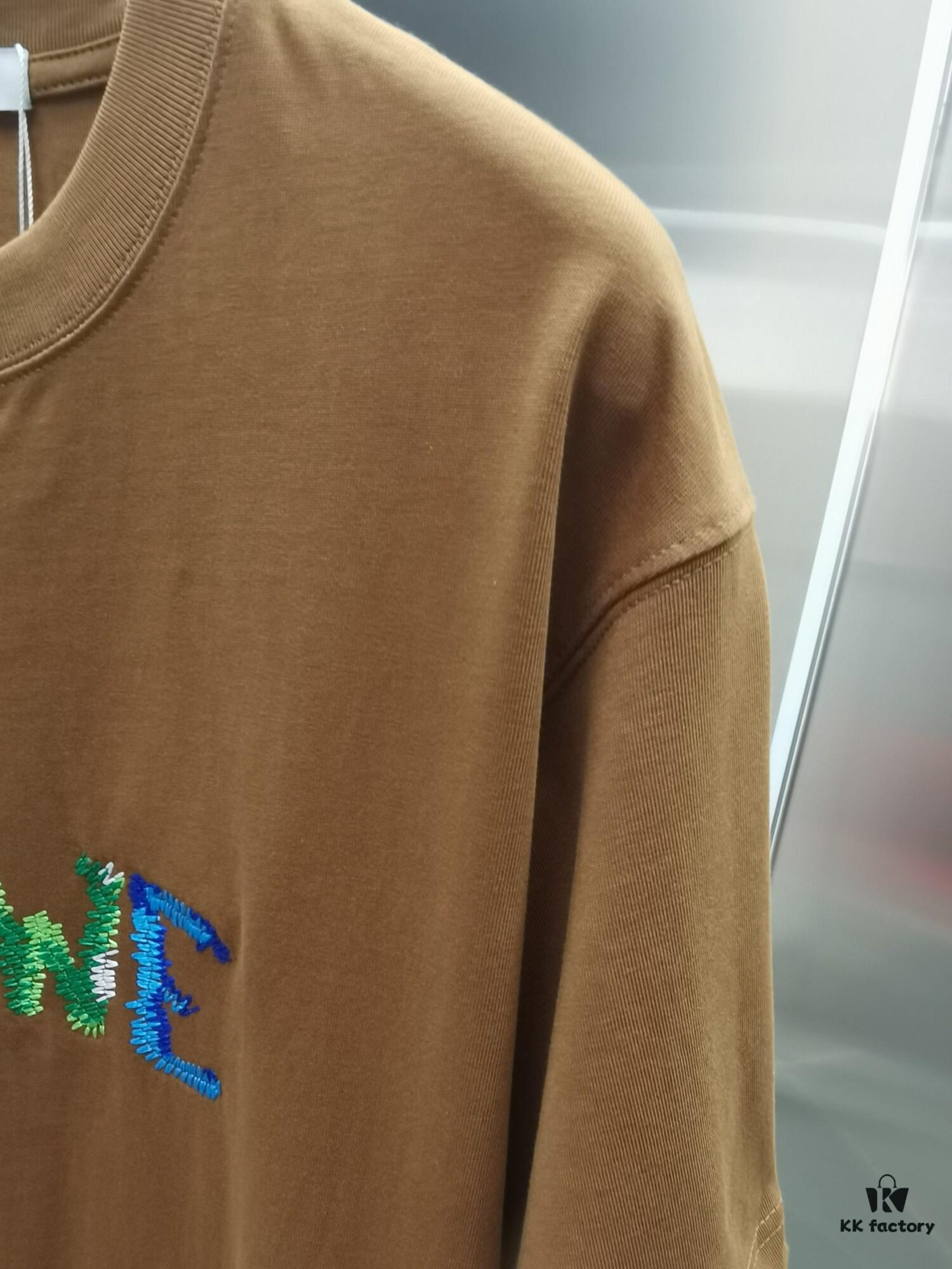 Loewe Embroidered Short Sleeve T-Shirt (Top Quality Version, Distinct from Standard)