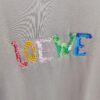 Loewe Embroidered Short Sleeve T-Shirt (Top Quality Version, Different from Common Stock)