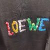 Loewe Embroidered Short Sleeve T-Shirt (Premium Embroidery Version, Distinct from Standard Stock) Unisex Design