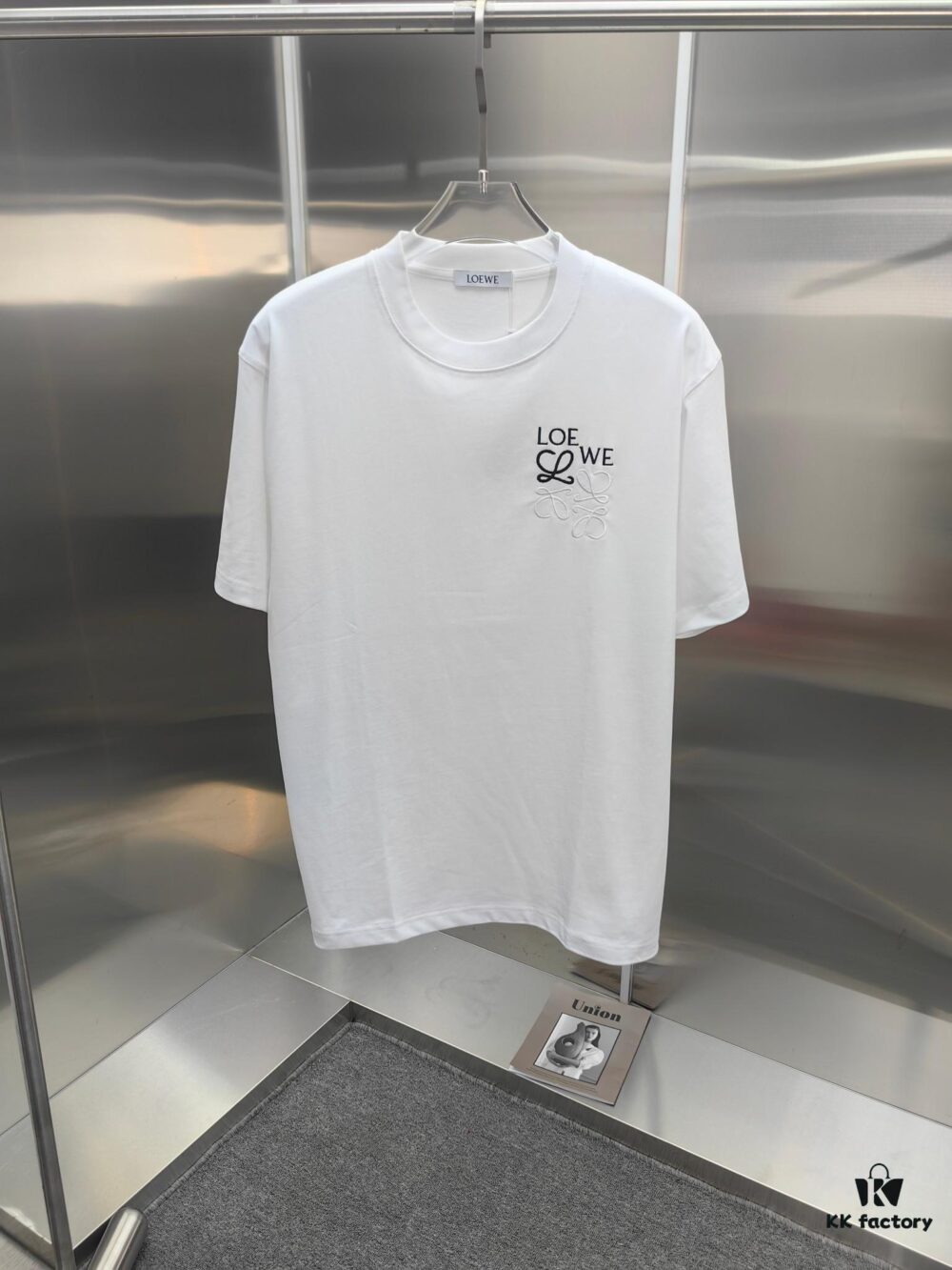 Loewe Embroidered Short Sleeve T-Shirt (Top Quality Version, Distinct from Standard)